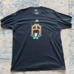 Fanatics Brand Philadelphia Eagles Super Bowl Dog Mask T-Shirt - XXL